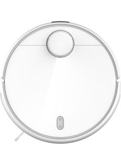 Mi Home Vacuum Mop 2 Pro 10,000 Vibrations Per Minute with Updated LDS Laser Navigation, High Speed Sweeping and Mopping 3000Pa Remote Control Via Mobile app, Mi Home Robot Vacuum Cleaner 2 In 1 35.6 W MJSTISHW White