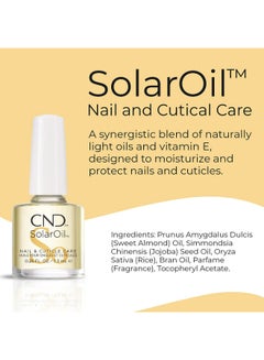 CND Nail And Cuticle Treatment Solar Oil Clear  - Image 4