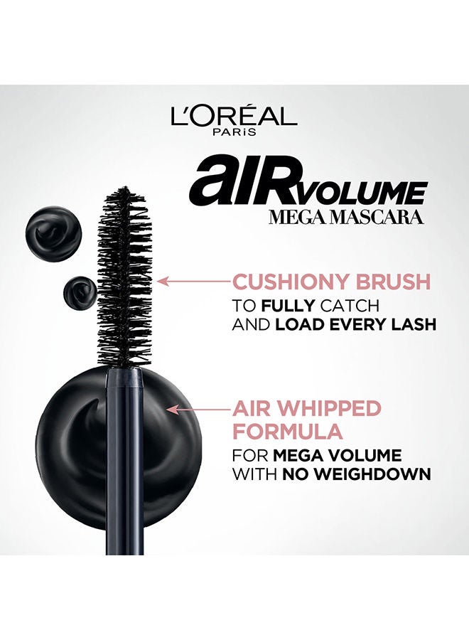 L'OREAL PARIS - Air Mega Volume Mascara - 01 Black - Image 1