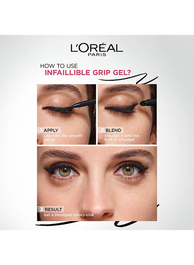 L'OREAL PARIS - Infaillible Grip 36H Auto Liner Black - Image 1