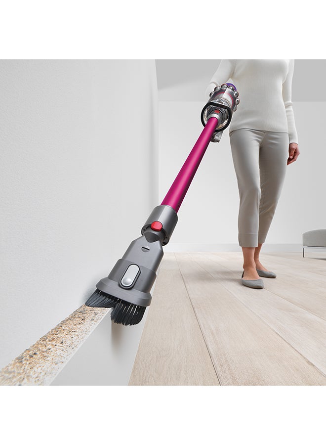 dyson - V10 Extra Cordless Vacuum 0.76 L 525 W SV27 Sprayed Nickel/Iron/Fuchsia - Image 1