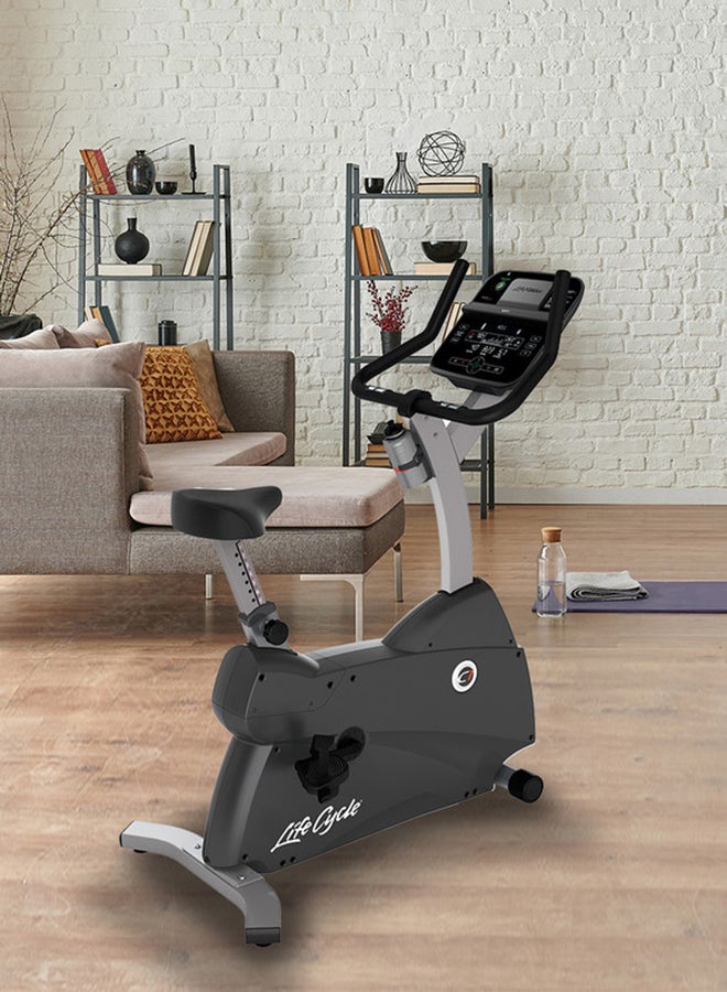 Life Fitness C1 Upright Lifecycle Exercise Bike w/ GO Console 104x60x142cm  - Image 4