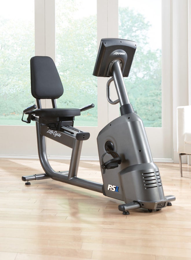 Life Fitness RS1 Recumbent Bike w/ GO Console 169x65x131cm  - Image 2