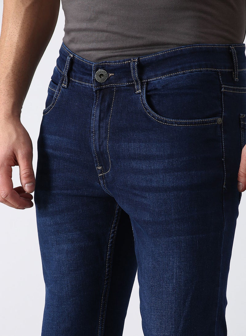 Slim Fit Jeans Dark  Blue