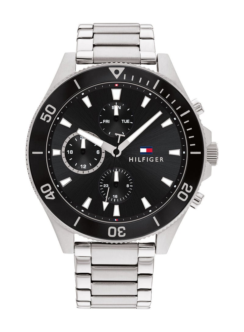 TOMMY HILFIGER Men's Larson Black Dial Watch - 1791916 - Image 1