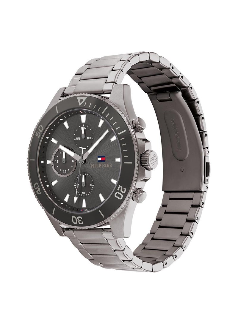 تومي هيلفيغر ساعة لارسون ذات المينا الرمادية - 1791918 - Image 3