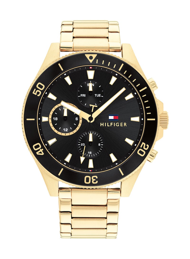 TOMMY HILFIGER Men's Larson Black Dial Watch - 1791919  - Image 1