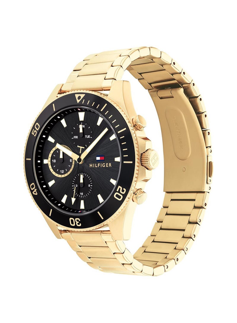 TOMMY HILFIGER Men's Larson Black Dial Watch - 1791919  - Image 3