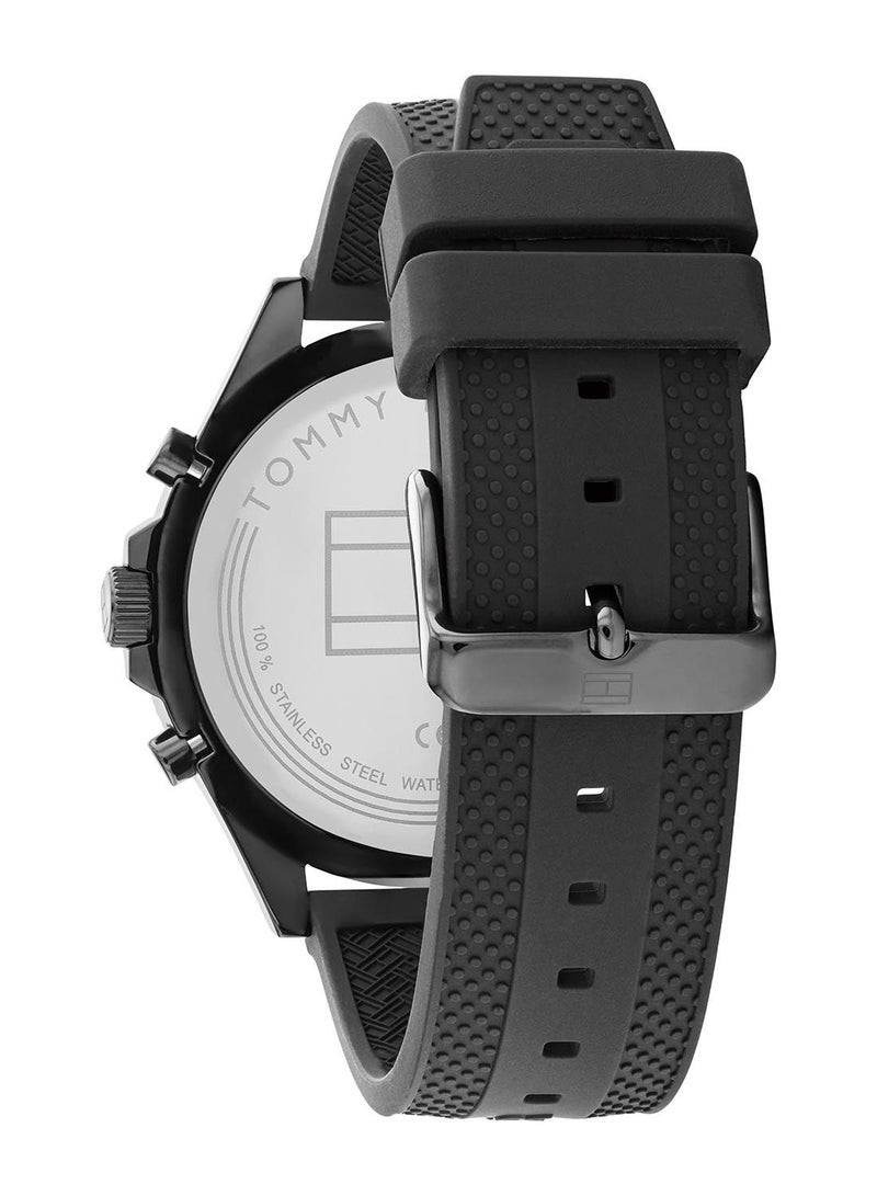 TOMMY HILFIGER Men's Larson Black Dial Watch - 1791921 - Image 2