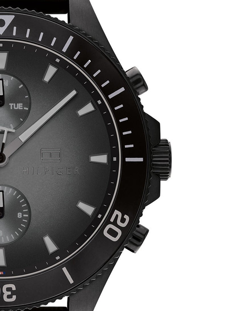TOMMY HILFIGER Men's Larson Black Dial Watch - 1791921 - Image 5