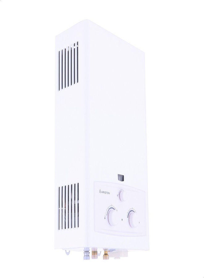 أريستون - سخان ماء يعمل بالغاز الطبيعي DGI 10L CF NG أبيض - Image 1