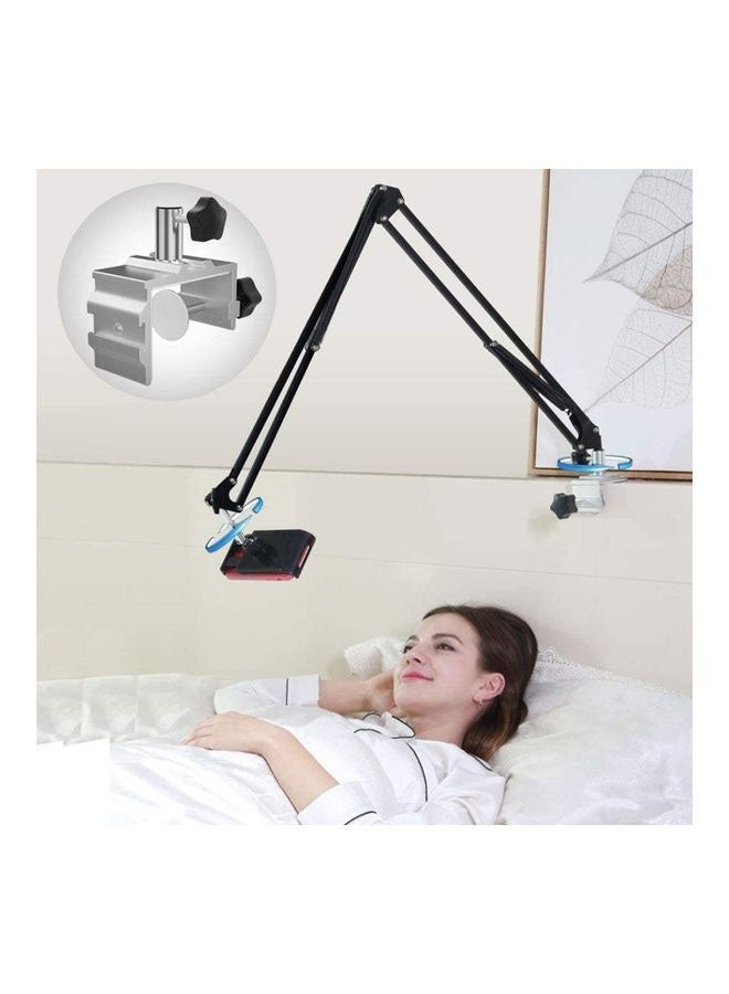 TechnoMounts - Long Arm Lazy Mobile Stand Black - Image 1