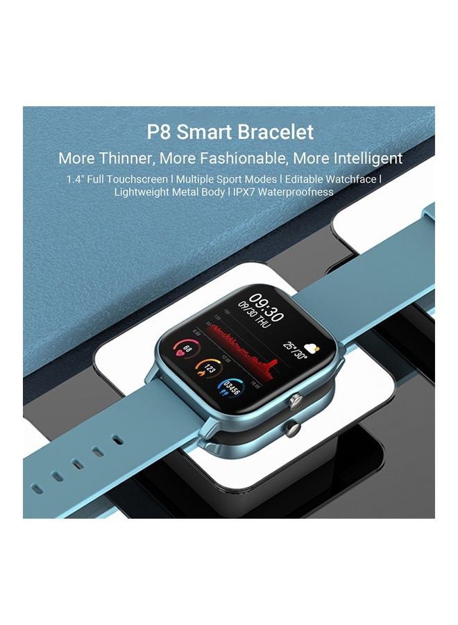 180 mAh P8 Smart Bracelet Blue/Black - v1662471139/N47952605A_2