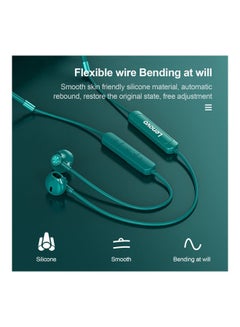 Lenovo SH1 Wireless Bluetooth Neckband Headphones Blue  - Image 5