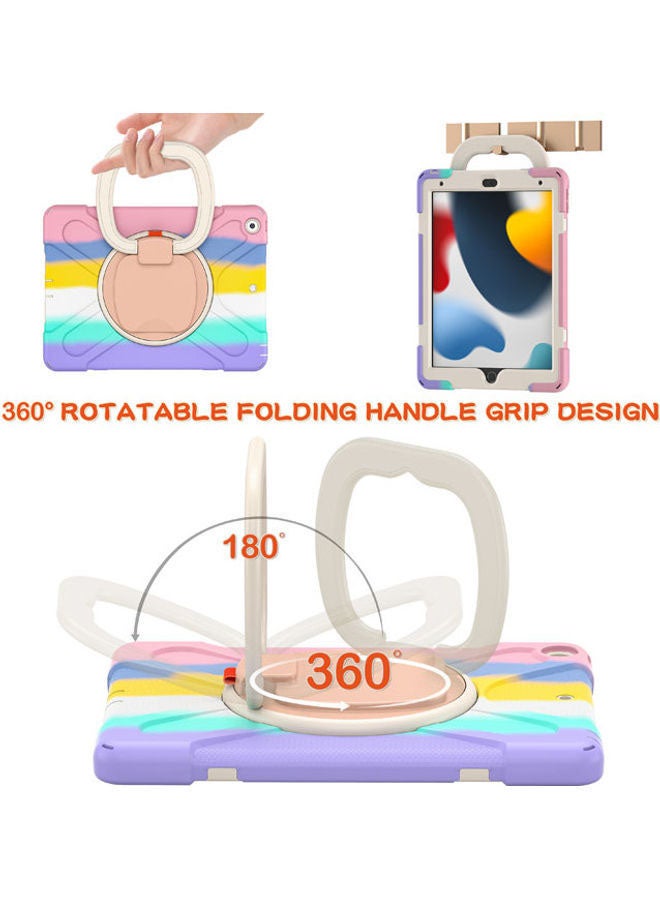 Rock Pow Protective Case Cover For Apple iPad 10.2 inch 2021/2020/2019(9th/8th/7th) Gen Multicolour - Image 3