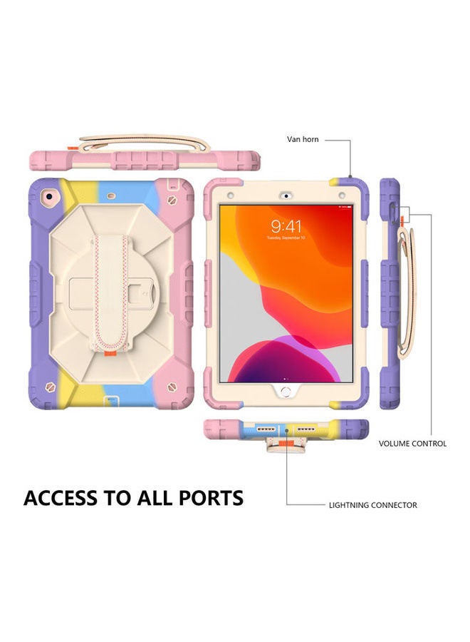 Rock Pow - Protective Case Cover For Apple iPad 10.2 inch 2021/2020/2019(9th/8th/7th) Gen Multicolour - Image 1