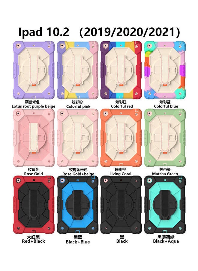 Rock Pow - Protective Case Cover For Apple iPad 10.2 inch 2021/2020/2019(9th/8th/7th) Gen Multicolour - Image 1
