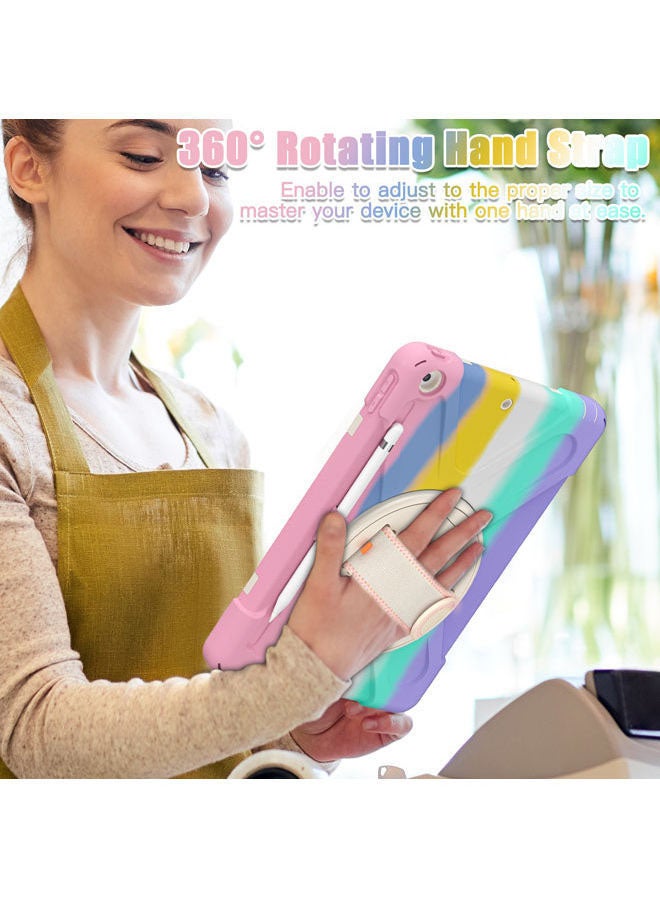 روك بو غطاء حماية واق لجهاز أبل آي باد مقاس 10.2 بوصة من الجيل التاسع/ الثامن/ السابع مقاس 10.2 بوصة 2021/2020/2019 متعدد الألوان - Image 5