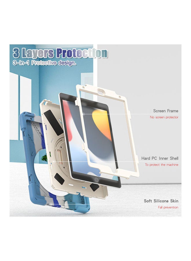 Protective Case Cover For Apple iPad 10.2 inch 2021/2020/2019(9th/8th/7th) Gen Multicolour - v1662471154/N51808041A_4