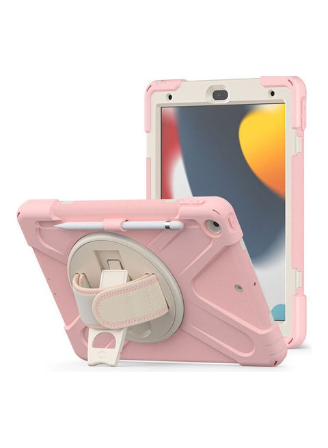 Protective Case Cover For Apple iPad 10.2 inch 2021/2020/2019(9th/8th/7th) Gen Cherry Pink