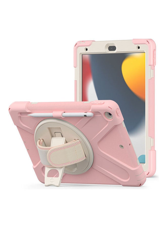 Rock Pow Protective Case Cover For Apple iPad 10.2 inch 2021/2020/2019(9th/8th/7th) Gen Cherry Pink - Image 1