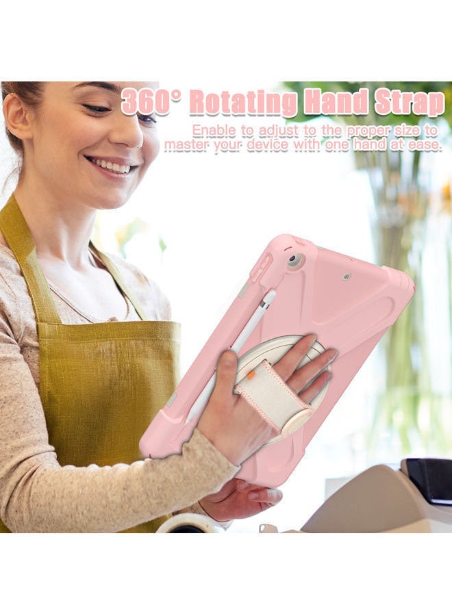 Rock Pow Protective Case Cover For Apple iPad 10.2 inch 2021/2020/2019(9th/8th/7th) Gen Cherry Pink - Image 5