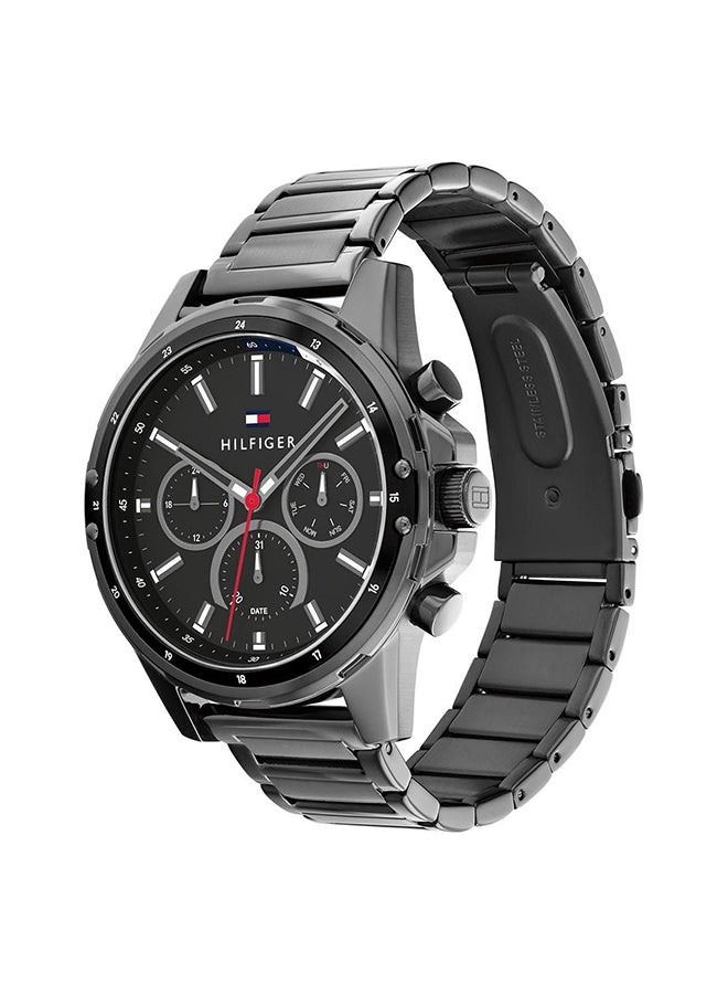 TOMMY HILFIGER Men's Mason Black Dial Watch - 1791935  - Image 3