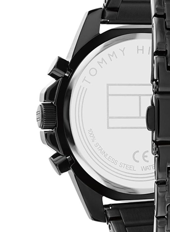 TOMMY HILFIGER Men's Mason Black Dial Watch - 1791935  - Image 4