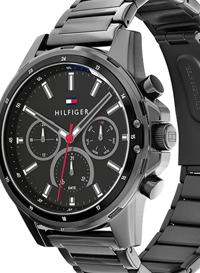 TOMMY HILFIGER Men's Mason Black Dial Watch - 1791935  - Image 5