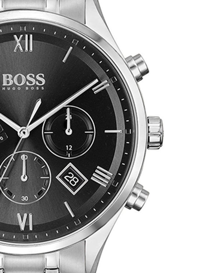 HUGO BOSS Men's Gallant  Black Dial Watch - 1513891  - Image 4
