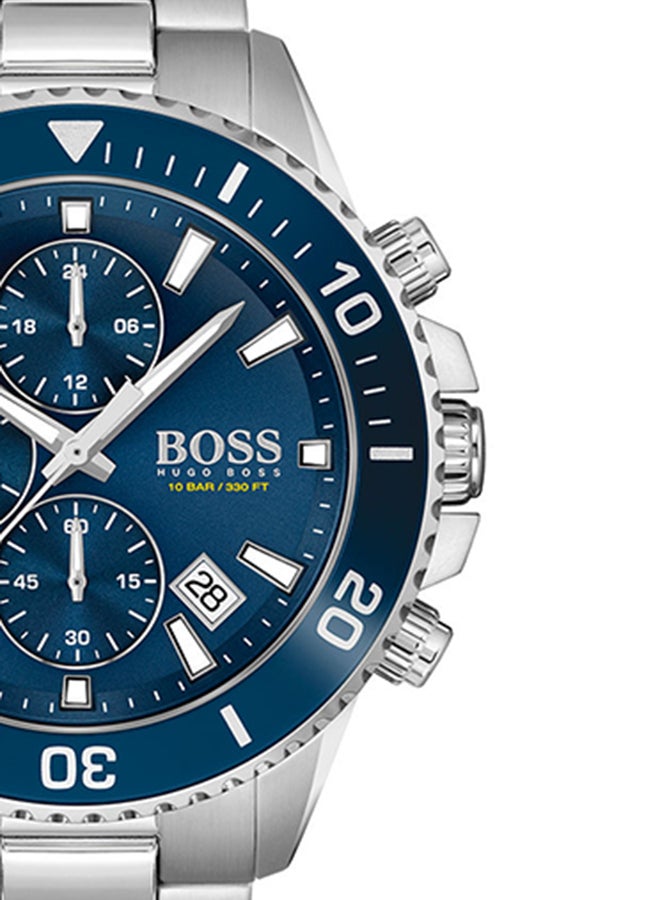 HUGO BOSS - Men's Admiral  Blue Dial Watch - 1513907 - Image 1