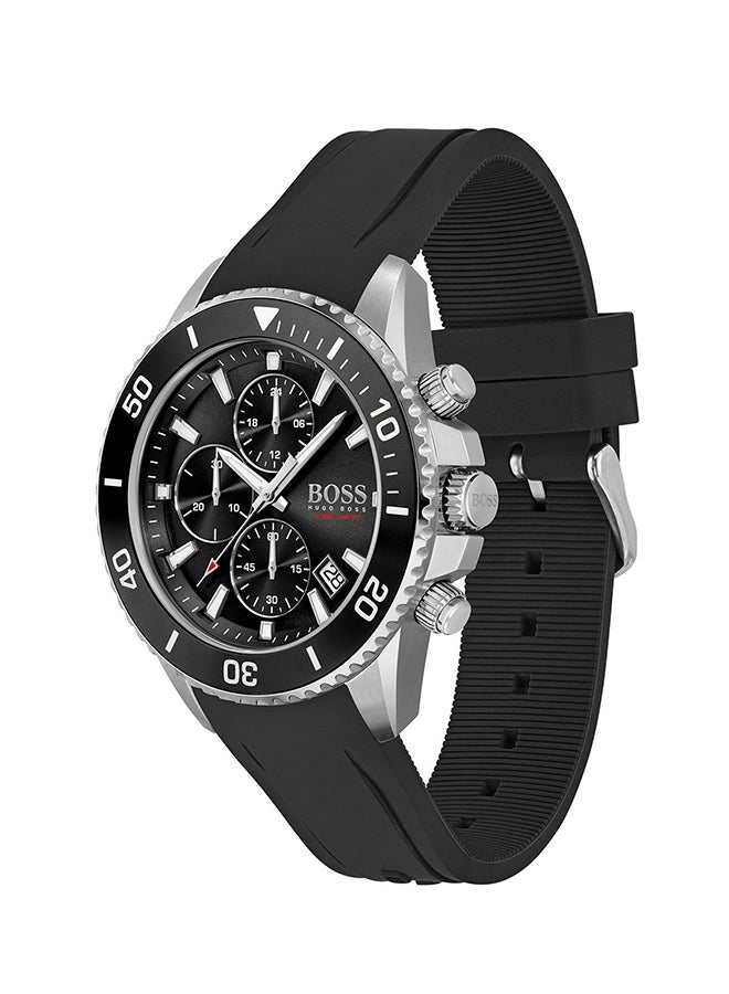 HUGO BOSS Men's Admiral  Black Dial Watch - 1513912  - Image 3