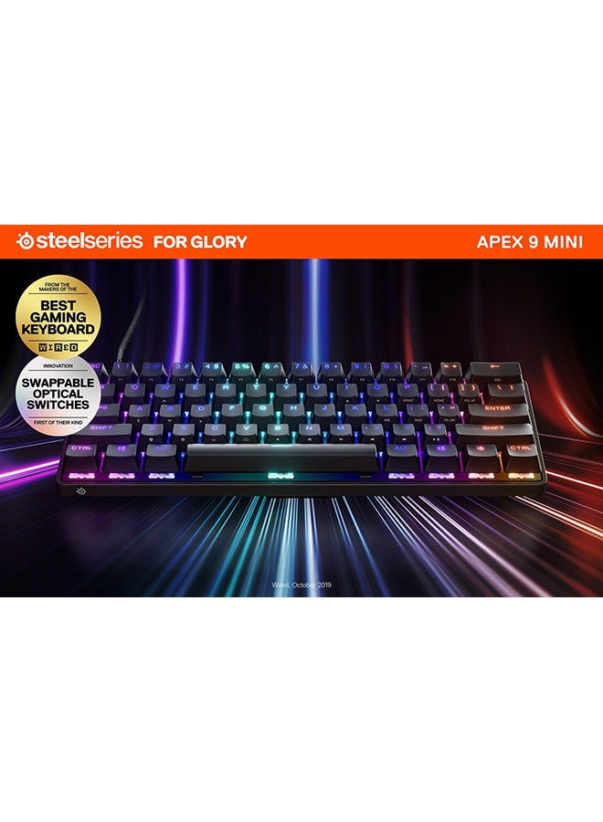 steelseries - Apex 9 Mini Keyboard US - Image 1