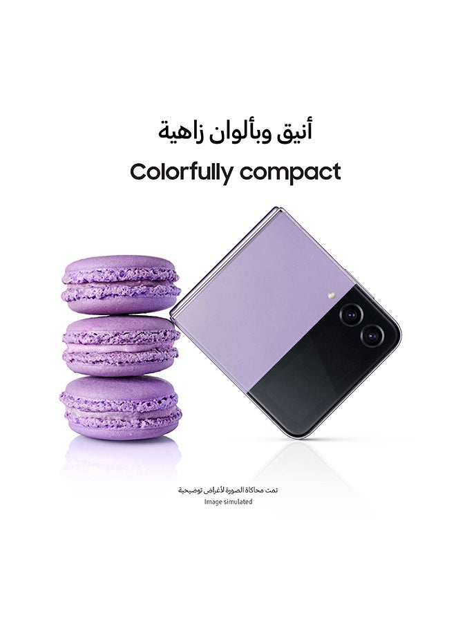Samsung - Galaxy Z Flip 4 5G Single SIM Bora Purple 8GB RAM 128GB - International Version - Image 1