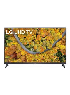 43-Inch UP75 Series UHD 4K Active HDR WebOS Smart AI ThinQ 43UP7500PVG Black