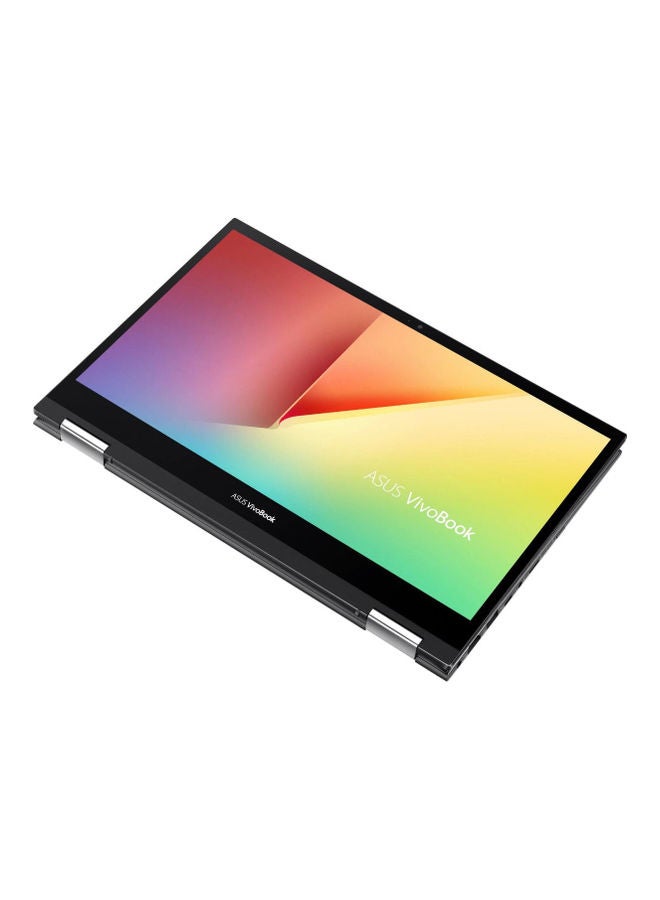 ASUS - Vivobook Flip 14 TP470EA Touchsreen Laptop With 14-Inch FHD Display, Core i5-1135G7 Processer/8GB RAM/512GB SSD/Intel Iris Xe Graphics/Windows 11 Home English Black - Image 1