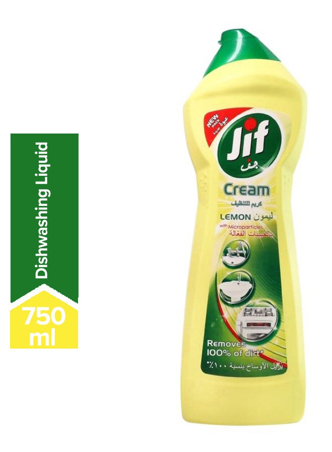 Jif Dishwasher Cleaner Cream 750ml