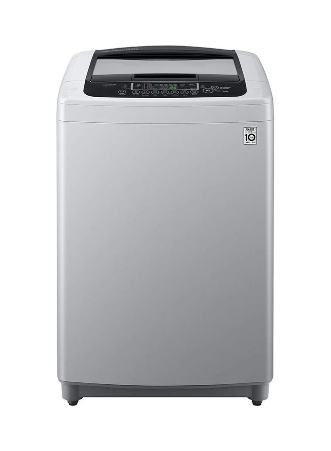 LG - Top Load Washer - Smart Inverter Control Turbo Drum Smart Diagnosis T1885NEHTE Middle Silver - Image 1