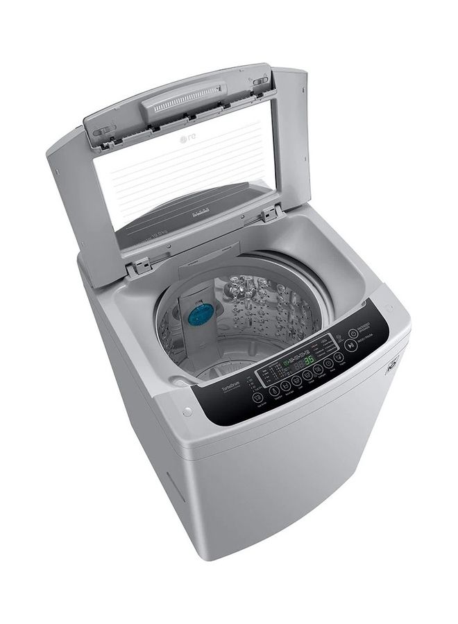 LG - Top Load Washer - Smart Inverter Control Turbo Drum Smart Diagnosis T1885NEHTE Middle Silver - Image 1