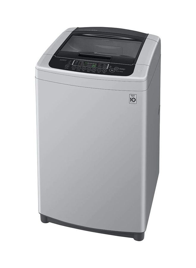 LG - Top Load Washer - Smart Inverter Control Turbo Drum Smart Diagnosis T1885NEHTE Middle Silver - Image 1