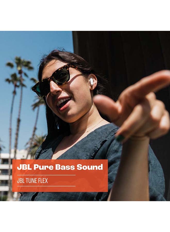 JBL - Tune Flex True Wireless Noise Cancelling Earbuds Black - Image 1