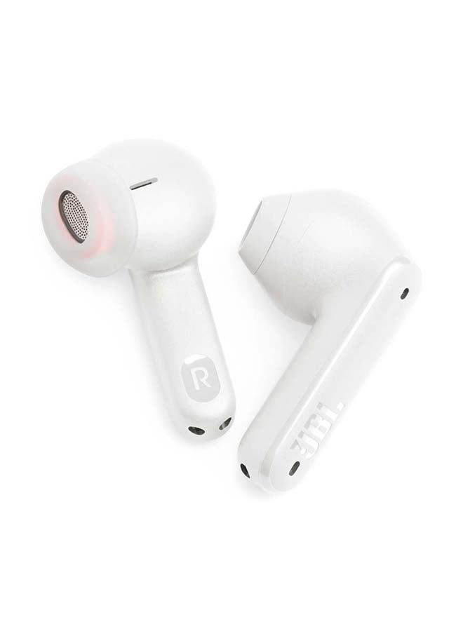 JBL - Tune Flex True Wireless Noise Cancelling Earbuds White - Image 1