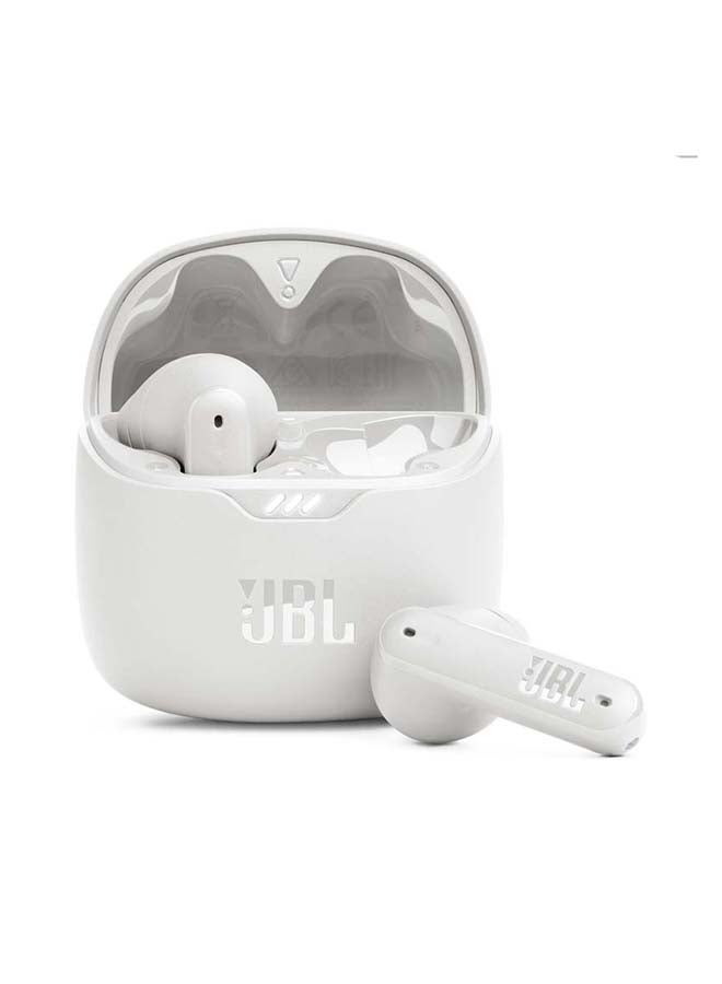 JBL - Tune Flex True Wireless Noise Cancelling Earbuds White - Image 1