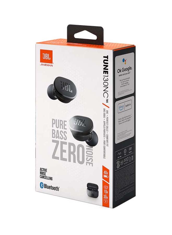 JBL Tune 130NC True Wireless Noise Cancelling Earbuds Black  - Image 4
