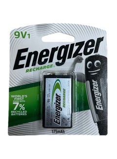 Energizer Rechargeable 9V batteries Silver