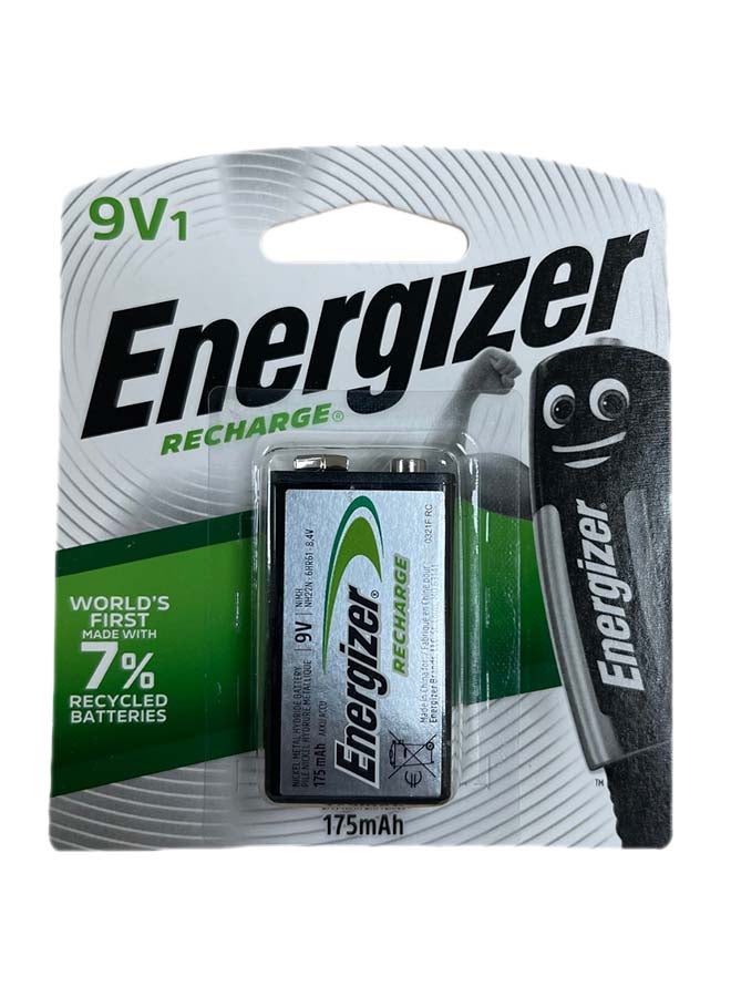 Energizer - Energizer Rechargeable 9V batteries Silver - Image 1