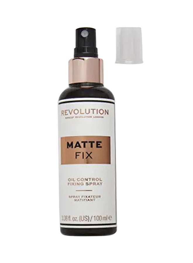 REVOLUTION Oil Control Fixing Spray Clear 