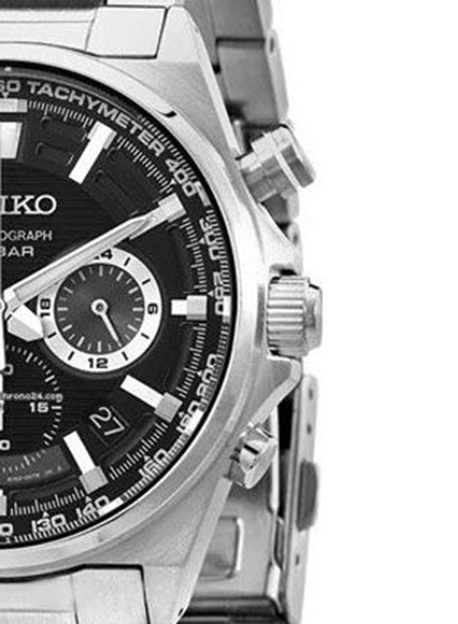 سيكو ساعة كرونوغراف بسوار من المعدن طراز Ssb397P1 للرجال - Image 4