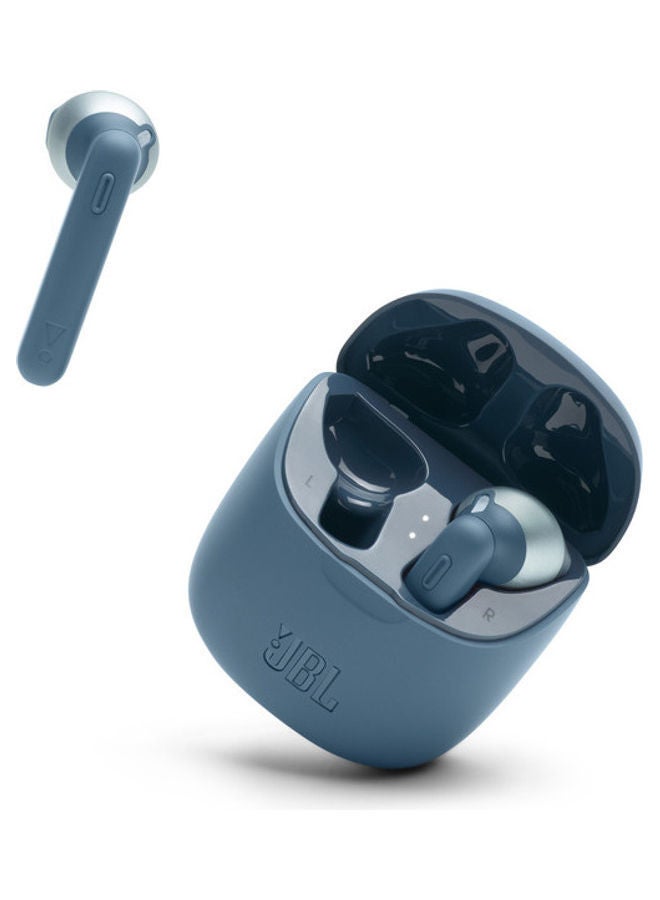 JBL - Tune 225TWS True Wireless Earbuds Blue - Image 1