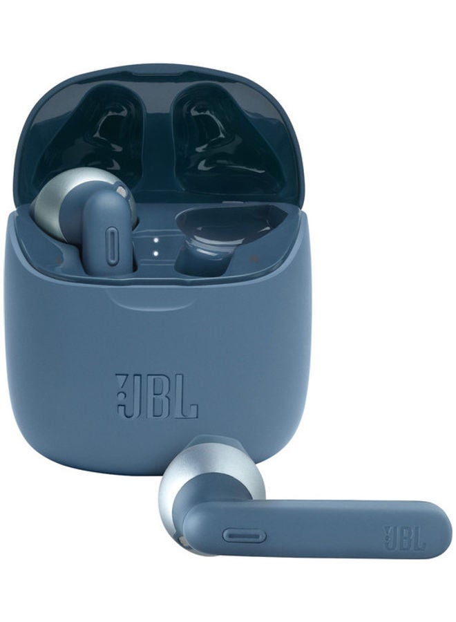 JBL - Tune 225TWS True Wireless Earbuds Blue - Image 1
